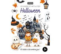 Stickers et Activités - Halloween: 60 stickers et de nombreux jeux ! 3+