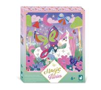 Stickers et sable phospho - magic fairies multicolore TU