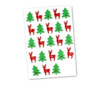 Stickers feutrine pour Calendrier de l'Avent 5,5 à