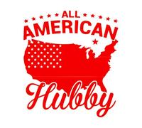 Stickers finement sculptés mari américain, sœur, frère, grand-père, grand-mère, tout-petit, 4 juillet aussi 67.2x75.5cm Culture du tatouage Rouge