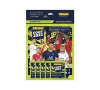 Stickers Foot Ligue 1 2021-22 - Panini - Pack de 13 pochettes + 2 offertes - 75 stickers à coller