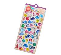 Stickers For Kids - Cute, Mini Cartoon Stickers, Decor Imal Stickerrs, 3D Embossed Bubble Sticker | Raised 3D Relief Decal For Water Cups Wall Suitcases Envelope Glasses