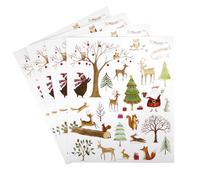Stickers Forêt D'hiver 4 Feuilles