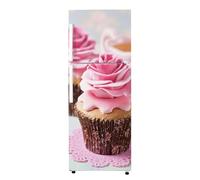 Stickers Frigo - Cup Cakes 3617682465033 - Adhésif + Protection Mate - 70x170 cm - Idéal pour frigo 60x170 cm