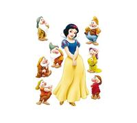 Stickers géant Blanche Neige et les 7 Nains Disney 42.5 x 65cm