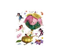 Stickers géant Fée La Clairière d'été en ballon Disney Fairies