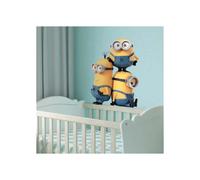 Stickers géants - Les Minions - Relax - Jaune - Vinyle - Repositionnables