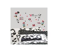Stickers géants - ROOM MATES - Minnie Mouse - Rockin' my Dots - 35 pièces - Repositionnables