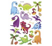 Stickers Gel 3d - Dinosaures