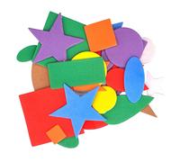 Stickers Géométriques Mousse 2,5 À 5 Cm 70 Pièces