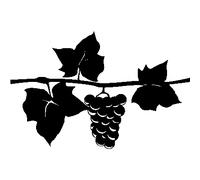 Stickers grappe de raisin