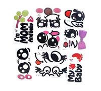 Stickers Grossesse - 10 Feuilles Autocollants Ventre Accessoires Photomaton | Accessoires Photo Booth Maternité Mignons de Future Maman - pour Photographies Souvenirs de Shower Évolution et Futures Ma