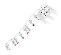 Stickers Guide Notes pour Clavier de Piano 88 Touches Pvc