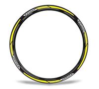 Stickers Jante Moto Autocollants pour Jantes De Moto pour Suzuki V-Strom DL 650 SX 250 Dl1000 1050 XT 19 "17" - Bandes Réfléchissantes pour Et Moyeux Imperméable Roues Autocollant(Couleur 4)