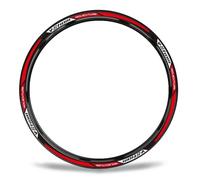 Stickers Jante Moto Autocollants pour Jantes De Moto pour Suzuki V-Strom DL 650 SX 250 Dl1000 1050 XT 19 "17" - Bandes Réfléchissantes pour Et Moyeux Imperméable Roues Autocollant(Couleur 3)