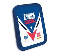 Boîte métal avec 10 pochettes + 2 cartes édition limitée - PANINI - JO 2024 Equipe de France