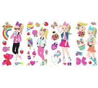 Stickers Jojo Siwa cartoons repositionnables