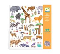 Stickers kenya, 160 stickers , animaux d'Afrique multicolore TU