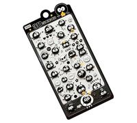 Stickers Kids, Black 3D Decals Decoration, Fun Creative Sticker Pack, Long Lasting Easy Peel Designs, Playful Craft Room Enhancement, Christmas Kids Sticker for Thanksgiving Birthday Favors Home Decor