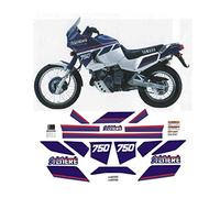 STICKERS KIT ADHÉSIFS COMPATIBLE AVEC XT 750 Z SUPER TENERE 1990 WHITE BLUE