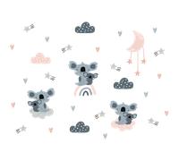 Stickers koalas messagers de l'amour