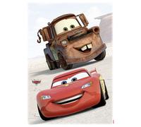 Stickers - KOMAR - Disney Cars - Flash Mc Queen et Martin - Multicolore - Pour enfants à partir de 3 ans