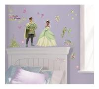 Stickers La Princesse Et La Grenouille Disney Vert G