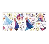 Stickers La Reine des Neiges Spring Brilliant - ROOMMATES - Lot de 36 - Vinyle repositionnable