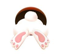 Stickers Lapin | Poster autocollant - Autocollants salle de bain design arrière 30 x 30 cm | Pour salle de bain, crèche, cuisine, appartement, maison, placard, chambre