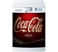 Stickers lave vaisselle Coca Cola - Dimensions:60x60cm