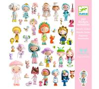 Stickers le monde Tinyly Djeco