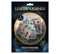 Stickers League of Legends - Pack de 37 Autocollants Tech
