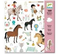 Djeco – Stickers – 160 Chevaux