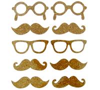 Stickers Liège Moustache 10 Pièces