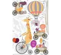 Stickers lion et ses amis à la conquête du monde