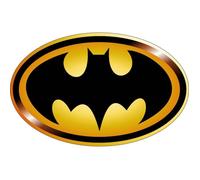 Stickers Logo Batman : Largeur - 10 cm