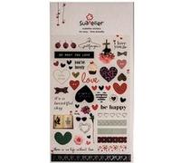 Stickers Love actually - Rayher Multicolore G