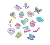 Stickers Maman Caoutchouc Mousse 24 Pièces