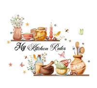 Stickers Manga pour Porte Placard Stickers muraux Autocollant citation vintage Deco Cuisine, Muraux & Deco - Transformez Votre Avec Notre frigo, salle à manger, porte meuble moderne