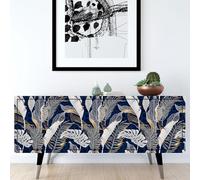 Stickers Meuble - Feuilles 3617681242208 - Adhésif Brillant - Hauteur 100 x Largeur 300 cm