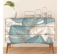 Stickers Meuble - Feuilles 3617689927220 - Adhésif + Protection Brillante - Hauteur 100 x Largeur 200 cm