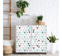 Stickers Meubles Cuisine - Sticker Mural - Autocollant adhésif Meuble - Sticker Meuble Scandinave - Sticker adhesif Meuble Salle de Bain 40 x 60 cm - Poulsenk