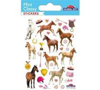 Stickers Mini Classy - Chevaux Multicolore G