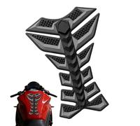 Stickers Motocross Protecteur de Tampon en Caoutchouc 3D Os de Poisson Autocollants Décoratifs Moto pour Accessoires de Modification de Véhicules