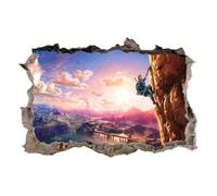 Stickers mural ZELDA falaise