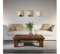 Stickers muraux 3D | Sticker Mural Autocollant effet 3D vases ronds - Stickers adhésifs 3D Chambre Salon Trompe l'oeil - 30x90cm