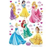 Stickers muraux - AG DESIGN - Disney Princess - 30x30cm - Papier - Multicolore