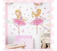 Stickers Muraux Ballerine, Danseuse Chambre Fille Ballet pour Fille Chambre Enfants Bébé Pépinière
