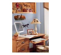 Stickers - Chevaux Sauvages - Hauteur 45,7 cm