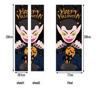 Stickers muraux créatifs Monstres dans l'obscurité Halloween